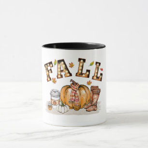 Herbstsublimierung Tasse