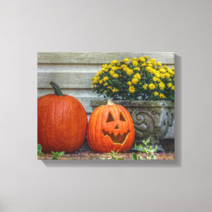 Herbstszene Leinwanddruck