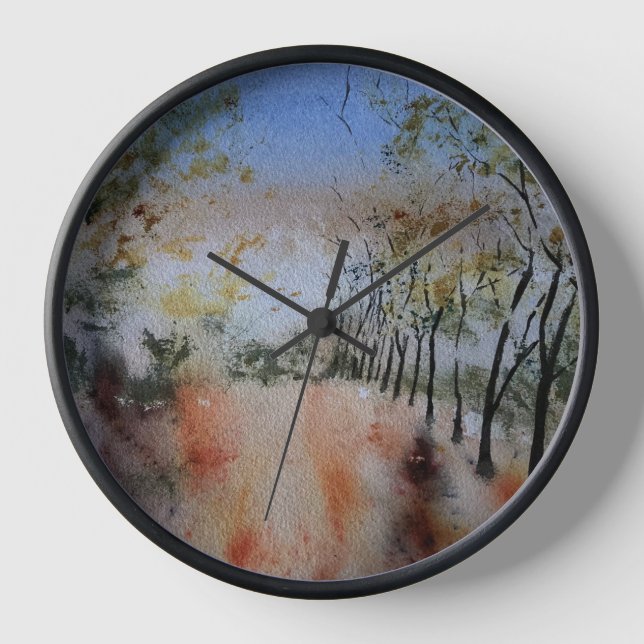 Herbsttage Uhr (Vorderseite)