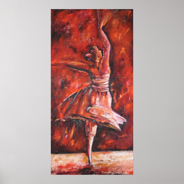 Herbsttänzer - Canvas Print Poster (Vorne)