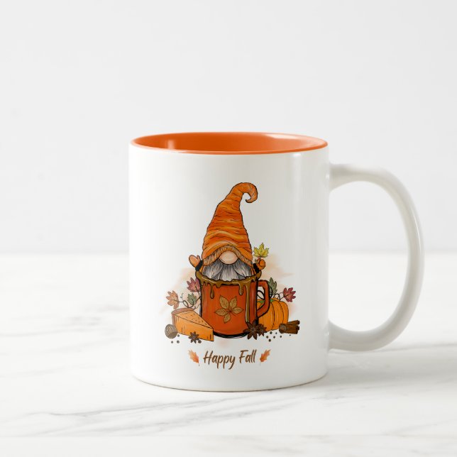 HerbstTasse Zweifarbige Tasse (Rechts)