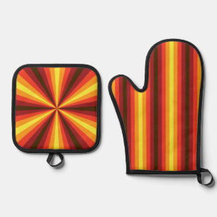 Herbsttäuschung Ofenhandschuh & Topflappen-Set