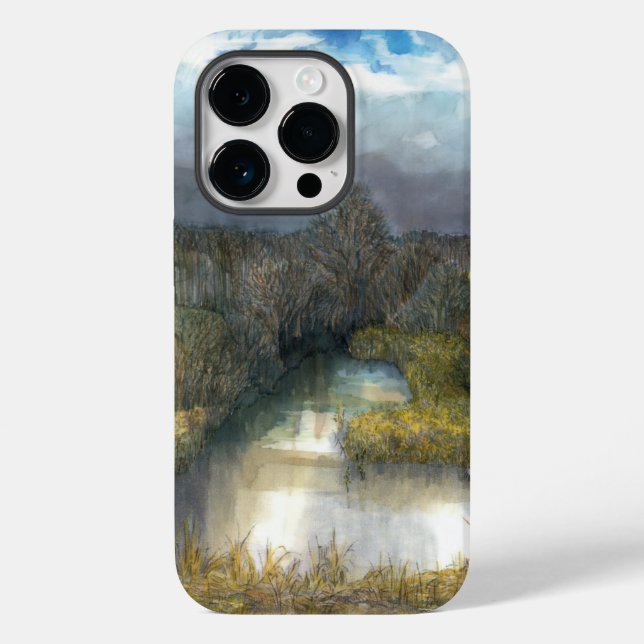 Herbstteich Case-Mate iPhone 14 Pro Hülle (Rückseite)