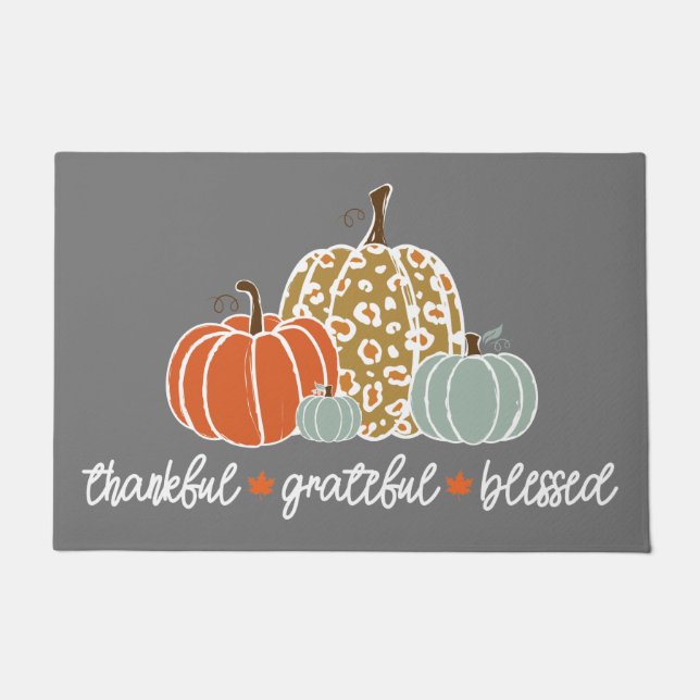 Herbsttore Fußmatte (Vorderseite)