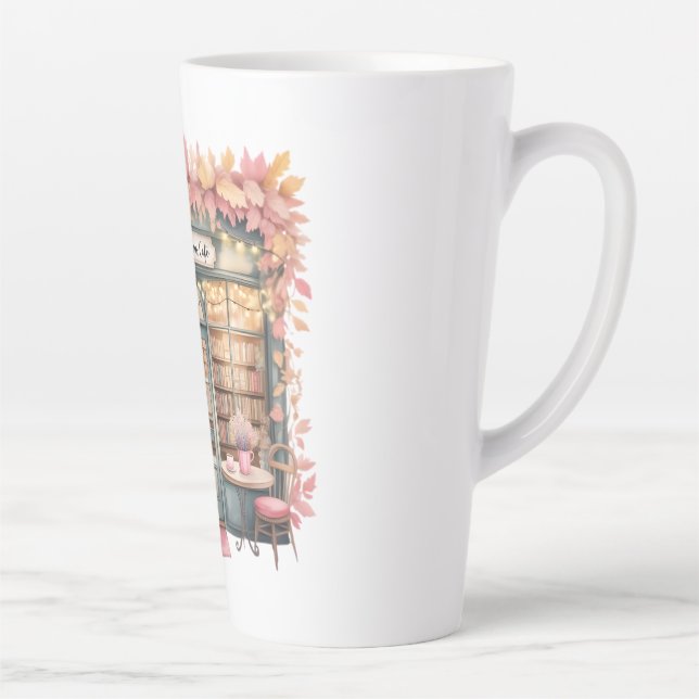 Herbsttraum Café Tassen — Gemütliche florale Buchh (Rechts)