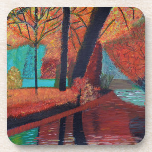 Herbstträume Getränkeuntersetzer