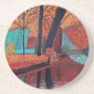 Herbstträume Getränkeuntersetzer