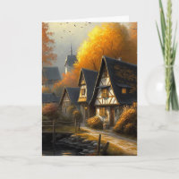 Herbsttudor Zuhause Waterside Path