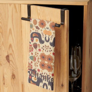 Herbstüberfluss Geschirrtuch