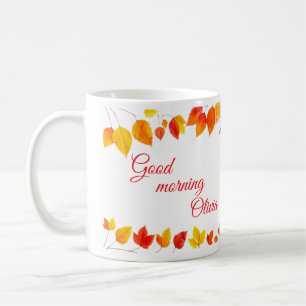Herbstüberholung Kaffeepause Tasse