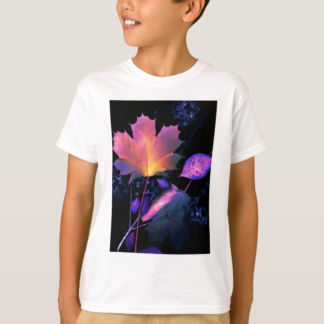 Herbstuntergang in Neon T-Shirt (Vorderseite)