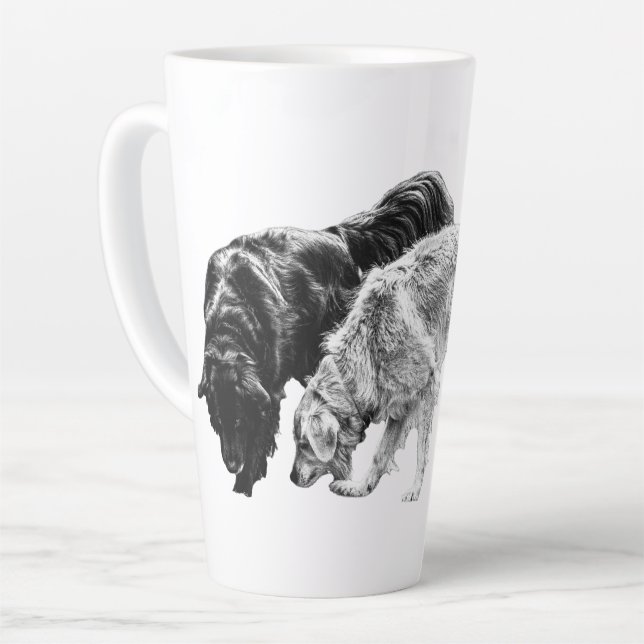 Herbstunternehmen im Schatten Milchtasse (Linke Ecke)
