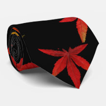 Herbstunterschied auf schwarz