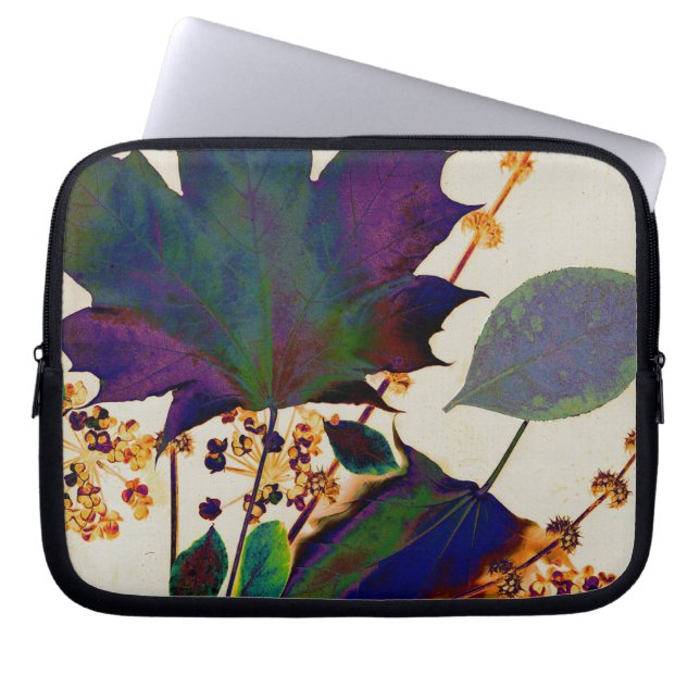 Herbstunterschiede in Royal Colors Laptopschutzhülle (Vorderseite)