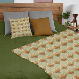 Herbstunterschiede mit Sternen Fleecedecke