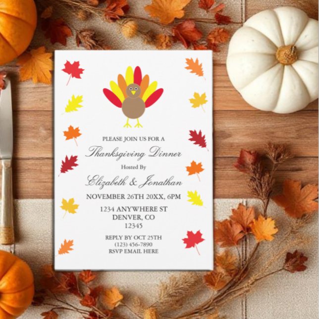 Herbsturlaub Erntedank Türkei Einladung (Von Creator hochgeladen)