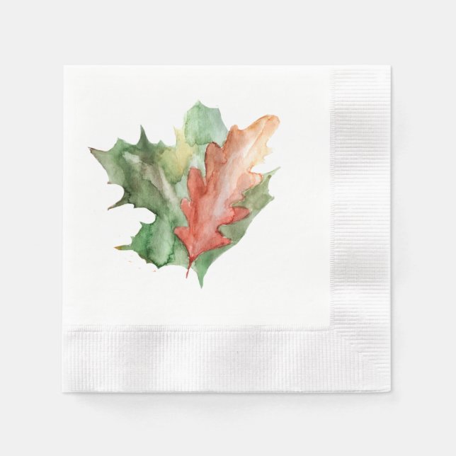 Herbsturlaub fällt Saison Serviette (Vorderseite)