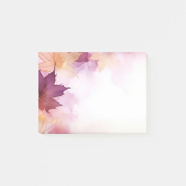 Herbstverlässe Post it Notes Post-it Klebezettel (Vorderseite)