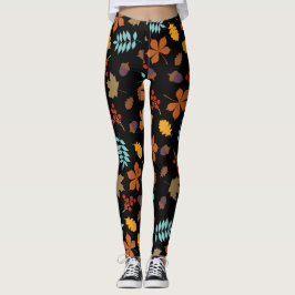 Herbstverlässt Leggings