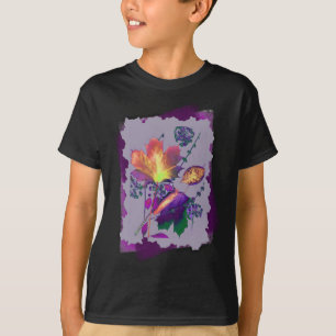 Herbstverläufe in Lilac mit Lila T-Shirt