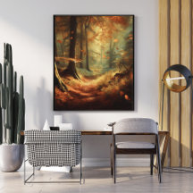 Herbstverzauberung: Mystischer Wald