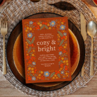 Herbstvolksrahmen-Herbstgeburtsszenario-Party