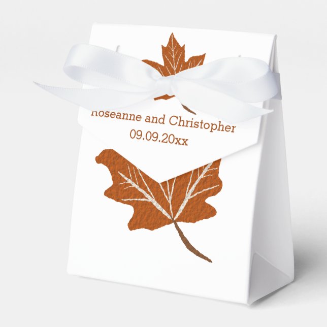 Herbstvorstellung Geschenkschachtel (Vorderseite)
