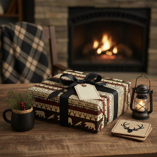 Herbstwald  geschenkpapier