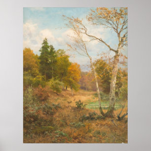 Herbstwald – Heinrich Böhmer Poster