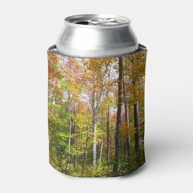 Herbstwald I Herbstlandschaftsfotografie Dosenkühler (Kanne Vorderseite)