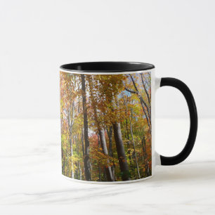 Herbstwald II Herbstlandschaftsfotografie Tasse