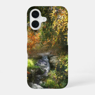 HERBSTWALD MITTLERER FLUSS iPhone 16 HÜLLE