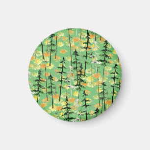 Herbstwald: Nahtlose natürliche Schönheit Magnet