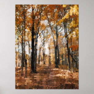 Herbstwald Poster