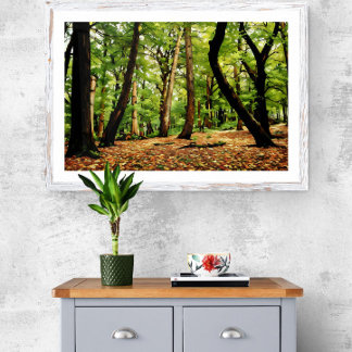 Herbstwälder Fotodruck