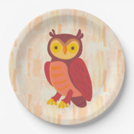 Herbstwälder Pappteller