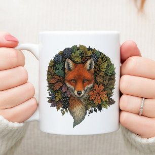 Herbstwaldfox Kaffeetasse