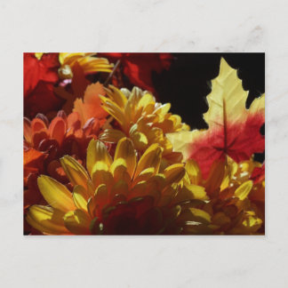 Herbstwärme Postkarte