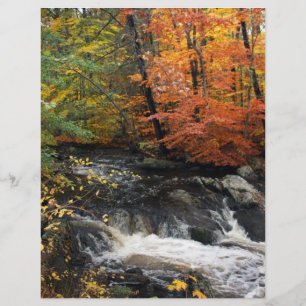 Herbstwasserfall Flyer