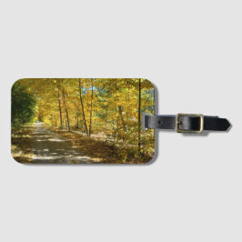 Herbstweg-Gepäckanhänger Gepäckanhänger