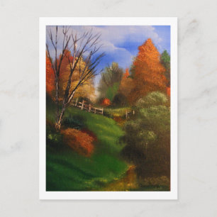 Herbstweg Postkarte