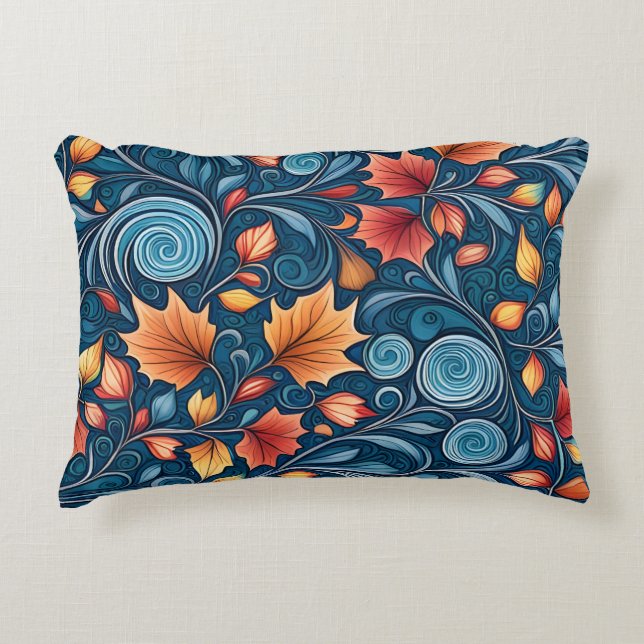 Herbstwinde Dekokissen (Vorderseite)