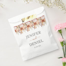 Herbstwochenende Rustikale Boho Hochzeit Geschenktütchen
