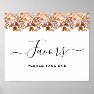 Herbstwochenende Rustikale Boho Hochzeit Poster