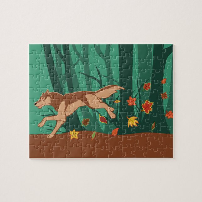 Herbstwolf (Horizontal)