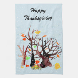 Herbstwonderland - geschirrtuch