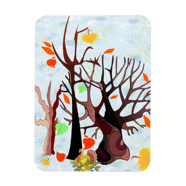 Herbstwonderland - magnet (Vertikal)