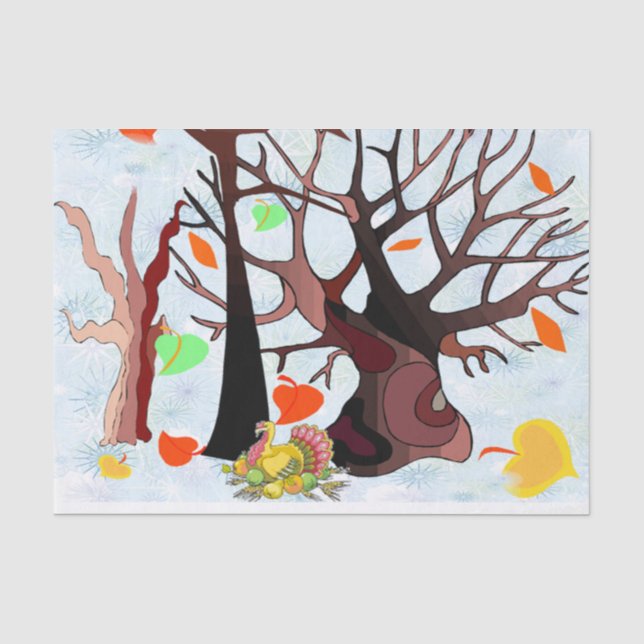 Herbstwonderland - seidenpapier (Vorderseite)