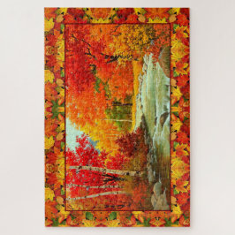 Herbstwoods Herbstlaube farbenfroh Oktober 1000