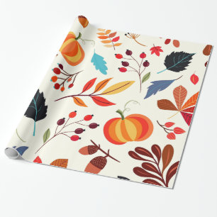 Herbstwrapper Geschenkpapier